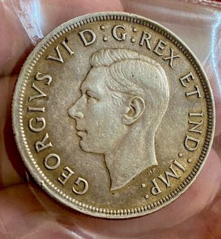 Canada Silver Dollar 1939