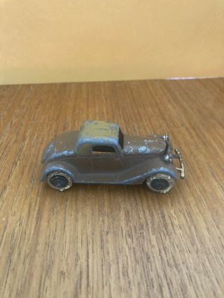 Vintage Tootsie Toy 2 Door - Coupe Car Brown Die Cast Toy All
