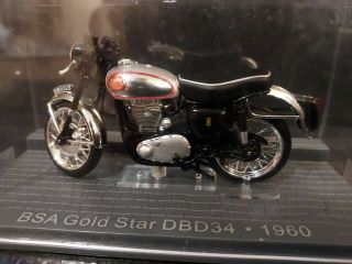 Ixo - Moto Bsa Gold Star Dbd34 1960 1/24 - Motorbike Motorrad