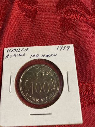 South Korea 100 Hwan 1959 4292