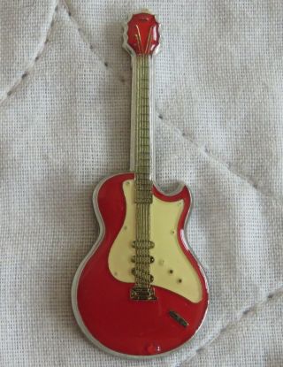 Les Paul Guitar 2004 Somalia Silver Plated Dollar With Colour Enamel