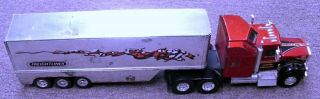 Buddy L Kenworth Sonic Hauler Steel Cab Truck With Two Trailers