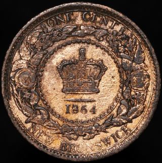 1864 | Canada Brunswick Victoria One Cent 