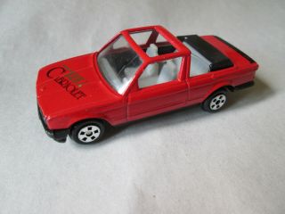 Diecast Red Bmw Cabriolet 323i Sports Car 1:64