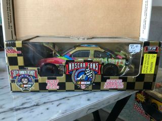 1998 Racing Champions Nascar Fans 1/24 Die Cast Stock Car 50th Anniversary 36.