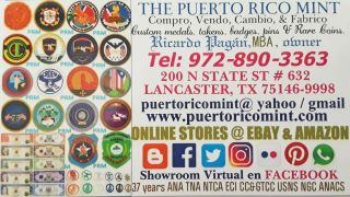 Ficha BRONCE Vale $1 Tienda LIFE HEALTH FOOD 1990 PONCE Token Puerto Rico moneda 3