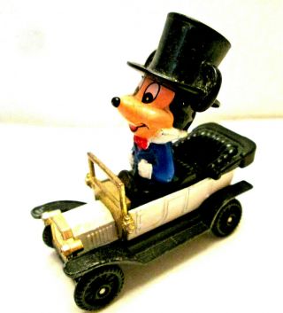 Vintage Mickey Mouse Walt Disney Tomy Die Cast Ford Model T Toy Car Pd - 9 Japan