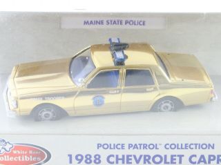White Rose 1:43 Gold 1988 Chevrolet Caprice Maine State Police Trooper Patrol