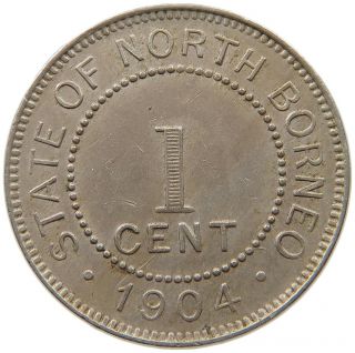 Borneo North 1 Cent 1904 T98 461