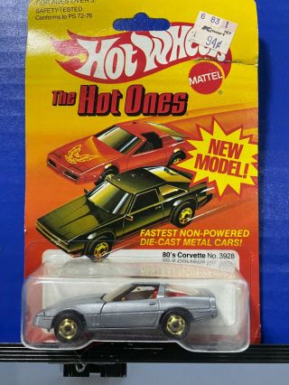 Hot Wheels Vintage 82 The Hot Ones 1980 