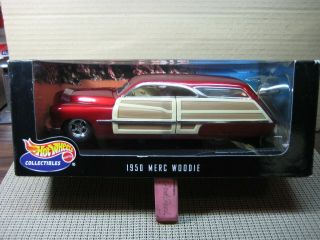 Hot Wheels_1950 Merc Woodie_custom Wagon_1:18 Diecast