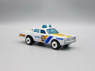 Matchbox Mercury Police Car Laser Wheels Diecast Model -