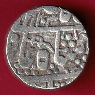 Jodhpur State 1203 Feudatory Kuchaman One Rupee Rare Silver Coin Ij24