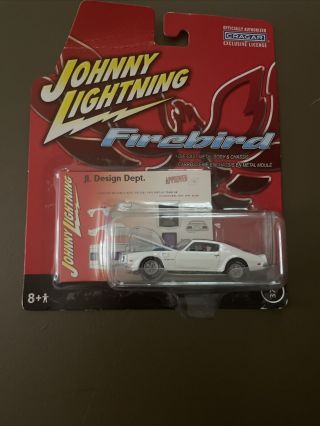 Johnny Lightning 1970 Pontiac Firebird Trans Am White 1:64