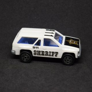 Majorette Nissan Pathfinder Terrano Novacar Series Sheriff Police Suv 107 White
