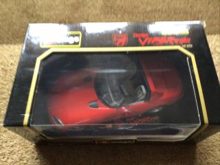 Burago 1:18 Red Dodge Viper Rt/10 1992 Boxed