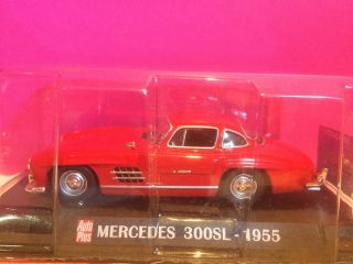 Auto Plus Mercedes 300 Sl 1955 Ech 1/43 Neuf Sous Blister L6