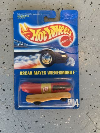 1991 Hot Wheels Oscar Mayer Wienermobile 204 First Edition And