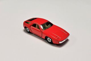 Vintage 1978 Tomy Tomica 1:63 Scale Porsche 928 - Red - No F53