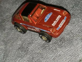 Vintage Red Darda Racing Porsche 27 West Germany Pulled Back