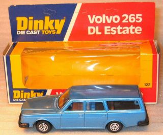 Dinky Toys No 122 Volvo 265 Dl Estate Car.  1977 - 78.  Boxed