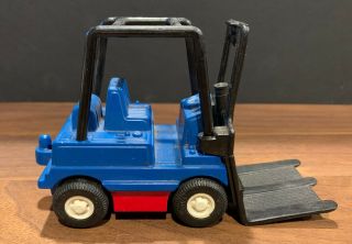 Vintage 70 ' s Tonka Fork Lift Flying Tigers Blue And Red Forklift Truck. 2