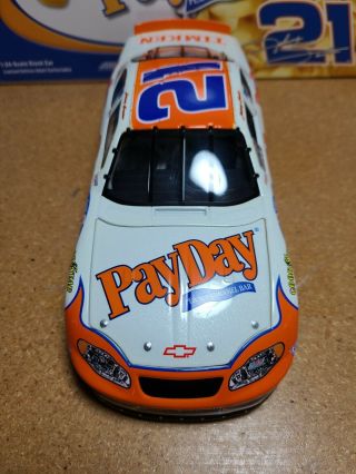 2003 Johnny Sauter 21 PayDay RCR Chevrolet 1:24 NASCAR Action Club Bank MIB 3