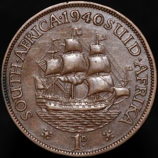 1940 | South Africa George Vi 1 Penny 
