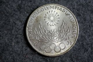 1972 - J Spiele Xx.  Olympiade MÜnchen 10 Deutsche Mark J19165