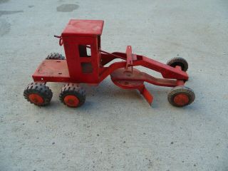 Vintage Marx Toys Road Power Grader Sand Box Toy Road Construction Toy