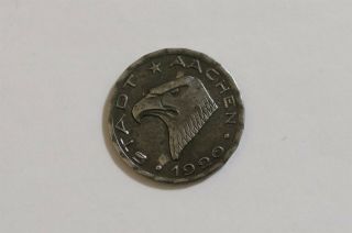Germany War Money Token Aachen 50 Pfennig 1920 Iron B34 K5230