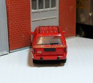 1/87 SCALE HERPA JEEP GRAND CHEROKEE HO CAR TRUCK SUV RED 2