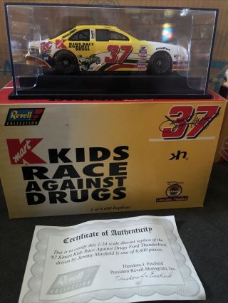 Revell Nascar 1/24 1997 Jeremy Mayfield 37 Kmart Kids Race Against Drugs