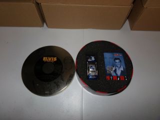 1/64 Rusty Wallace 2 Miller Lite / Elvis Car In A Record Tin 2002 Nascar