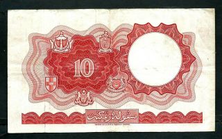 Malaya & British Borneo (P9) 10 Dollars 1961 2