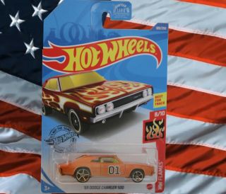 Hot Wheels Dukes Of Hazzard Custom General Lee 1:64 Diecast Car 1969 Charger