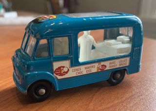 Vintage Matchbox Lesney Commer Ice Cream Canteen Truck No 47 Decals