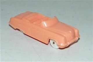 Vintage F&f Mold & Die Post Cereal Premium Plastic Toy Car - 3 " Mercury