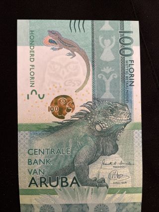 Aruba - 100 Florin 2019 Banknote Of The Year Crispy Unc