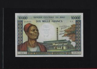 Mali 10000 10.  000 Francs 1970 - 1984 P - 15 Xf West Africa Equatorial