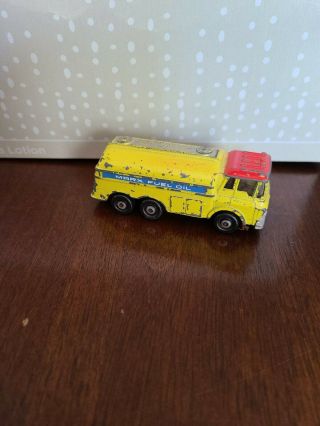 1960s Marx Mini Marx Fuel Oil Tanker Truck Diecast Toy Vehicle Car