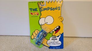 Hot Wheels " The Simpsons " Family Camper,  1990 Factory Card