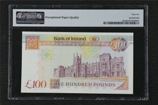 2005 Ireland - Northern Bank of Ireland 100 Pounds Pick 82a PMG 66 EPQ Gem UNC 2