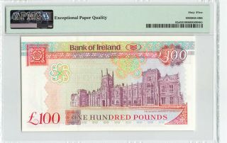 NORTHERN IRELAND 100 Pounds 2005,  P - 82a Bank of Ireland,  PMG 65 EPQ Gem UNC 2