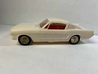 Vintage Processed Plastic 1965 Ford Mustang Fastback 2,  2 11 " Toy Car