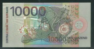 Suriname 2000 10000 (10,  000) Gulden P 153 UNC 2