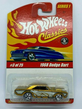 Hot Wheels Classics Series 1 - 03 Of 25 1970 Dodge Dart (gold)