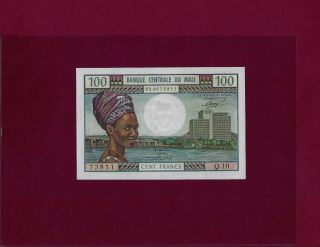Mali 100 Francs 1972 - 1973 P - 11 Gem Unc Equatorial Africa