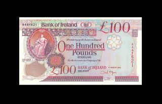 2005 Northern Ireland Belfast 100 Pounds " A " 441621 ( (gem Unc))