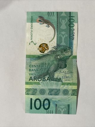 Aruba - 100 Florin 2019 Banknote Of The Year Xf